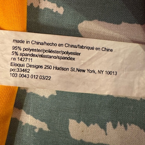 ELOQUII Bandeau Orange Beach Size 18 - Picture 3 of 8